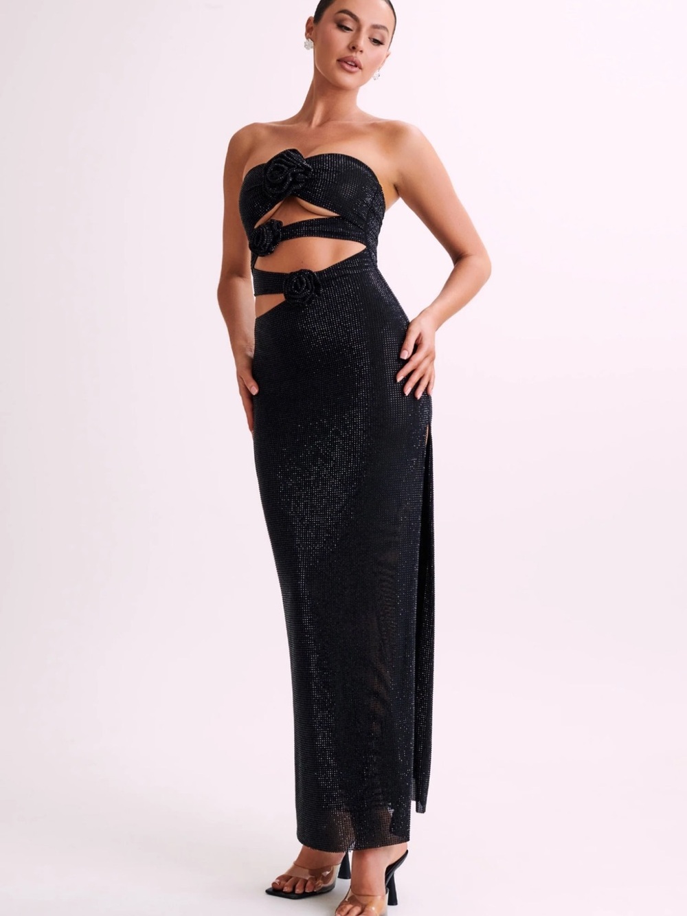 Meshki Diamanté Dress